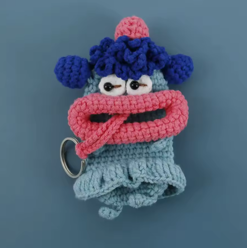 Sausage Mouth Classic key case