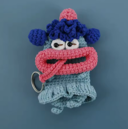 Sausage Mouth Classic key case