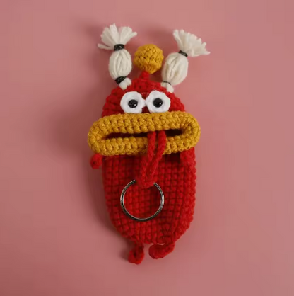 Sausage Mouth Classic key case