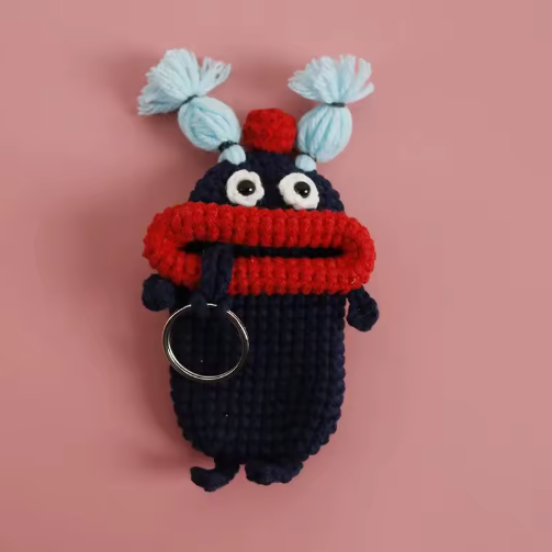 Sausage Mouth Classic key case