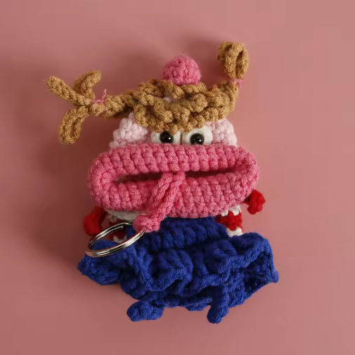 Sausage Mouth Classic key case