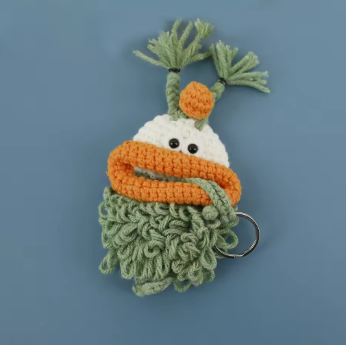 Shaggy Sausage Mouth Key Case