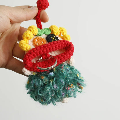 Shaggy Sausage Mouth Key Case