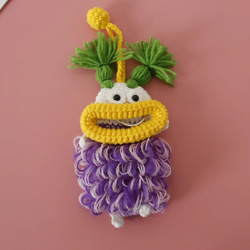 Shaggy Sausage Mouth Key Case