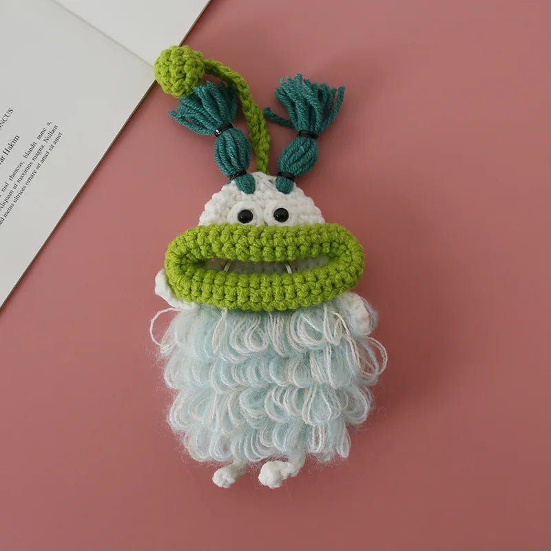 Shaggy Sausage Mouth Key Case