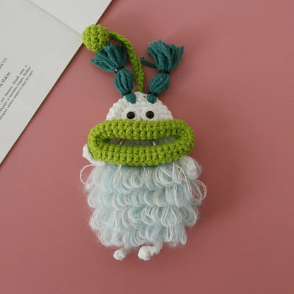 Shaggy Sausage Mouth Key Case